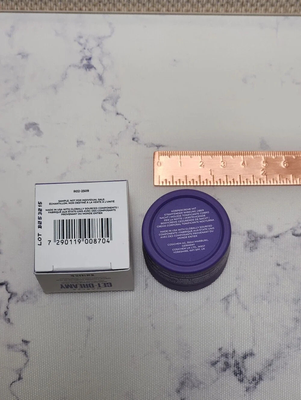 Maelys Get Dreamy Overnight Toning Body Whip Mini Travel Size .5 Oz